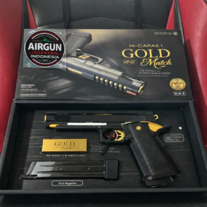 Tokyo Marui Hi-Capa 5.1 Gold Match GBB Airsoft – Gas Blowback Pistol 6mm
