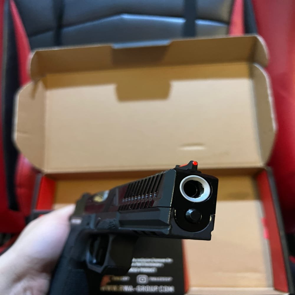RWA Agency Arms EXA Glock 17 GBB Airsoft – Fully Licensed Gas Blowback Pistol 6mm - Gambar 5