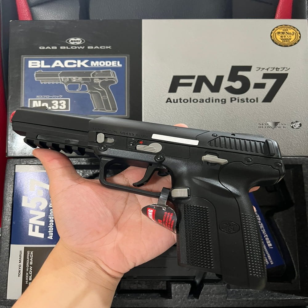 Tokyo Marui FN 5-7 GBB Airsoft – Gas Blowback Pistol 6mm Semi Auto - Gambar 3