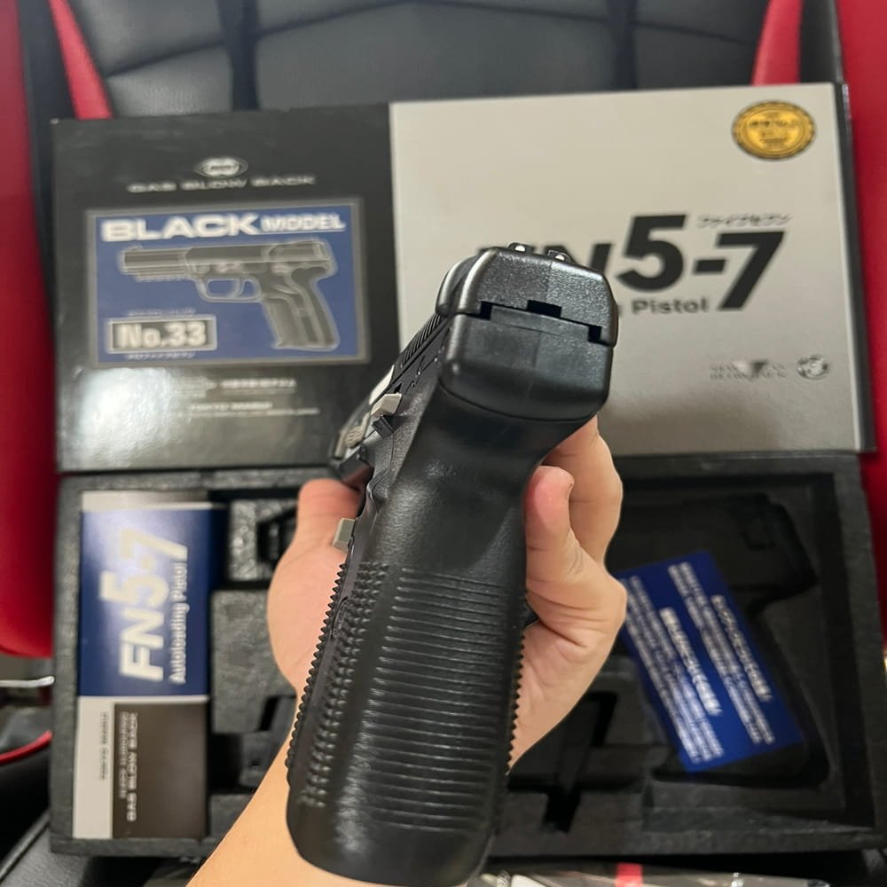 Tokyo Marui FN 5-7 GBB Airsoft – Gas Blowback Pistol 6mm Semi Auto - Gambar 4