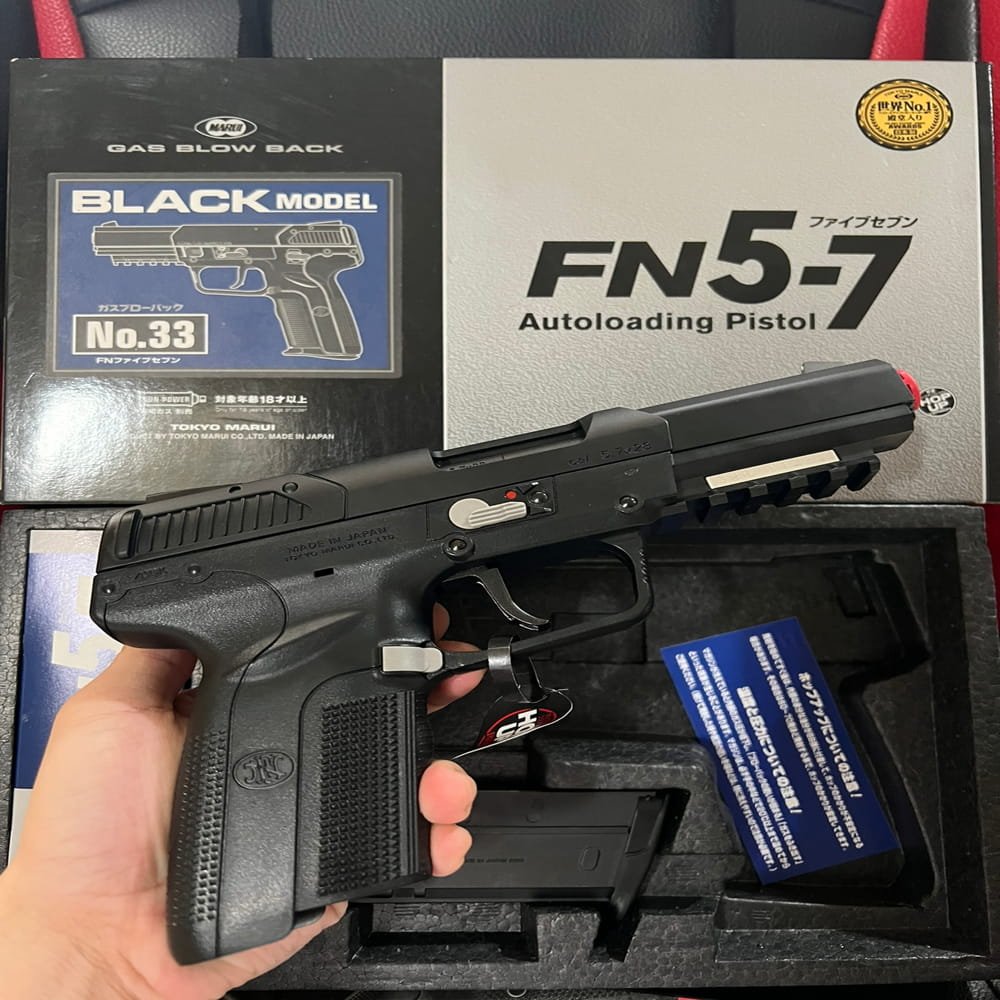 Tokyo Marui FN 5-7 GBB Airsoft – Gas Blowback Pistol 6mm Semi Auto - Gambar 6
