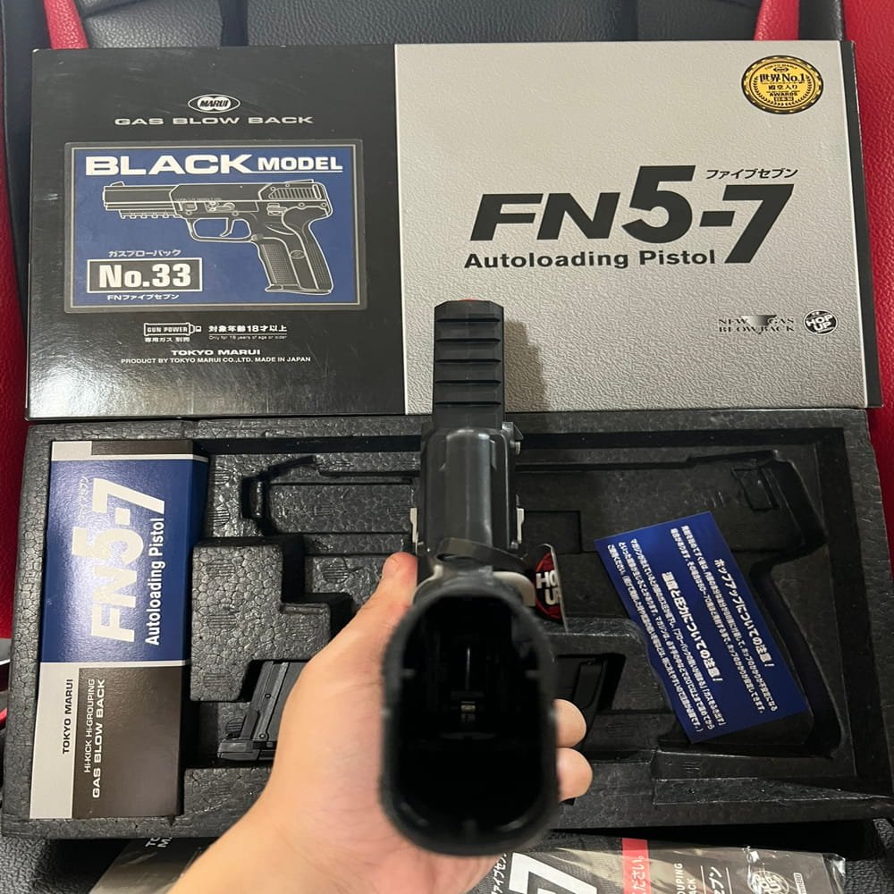 Tokyo Marui FN 5-7 GBB Airsoft – Gas Blowback Pistol 6mm Semi Auto - Gambar 7