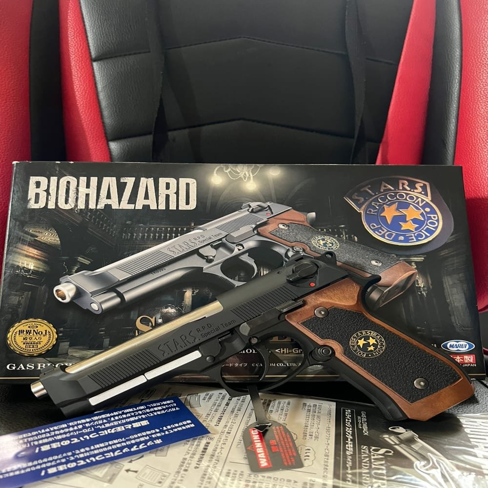 Tokyo Marui Samurai Edge Std. High Grade GBB Airsoft – Resident Evil Biohazard Pistol 6mm - Gambar 11