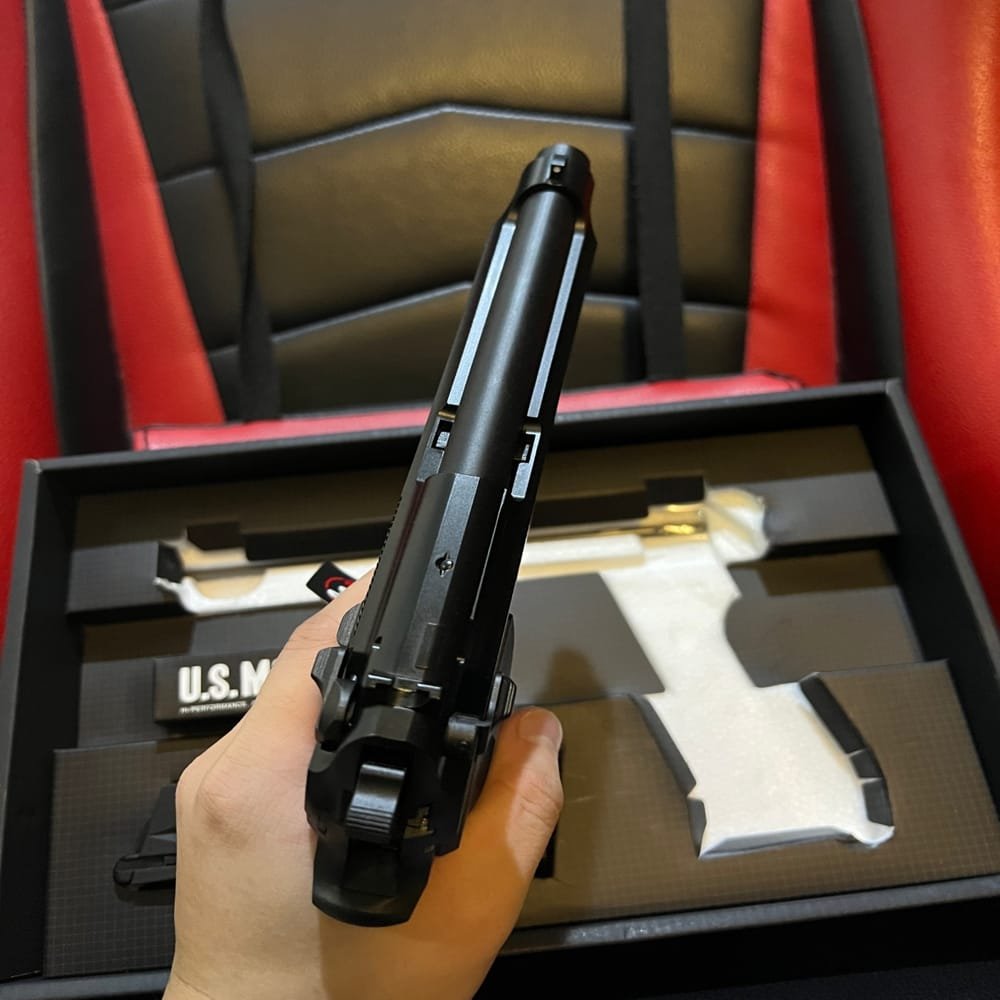 Tokyo Marui U.S M9 GBB Airsoft – Gas Blowback Pistol 6mm Semi Auto - Gambar 14