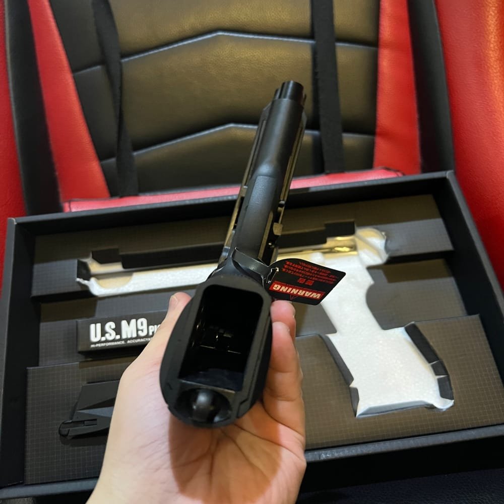 Tokyo Marui U.S M9 GBB Airsoft – Gas Blowback Pistol 6mm Semi Auto - Gambar 4