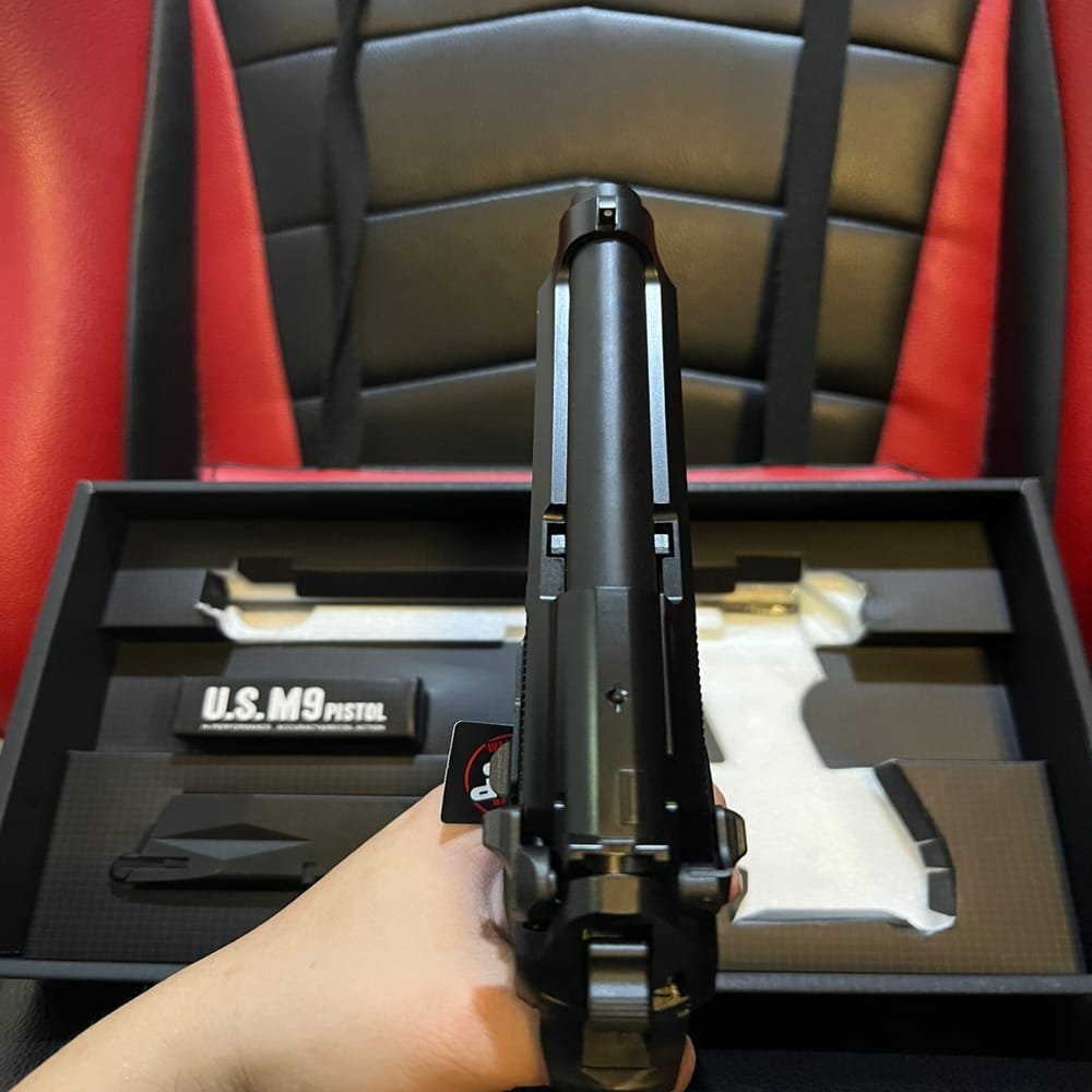 Tokyo Marui U.S M9 GBB Airsoft – Gas Blowback Pistol 6mm Semi Auto - Gambar 6