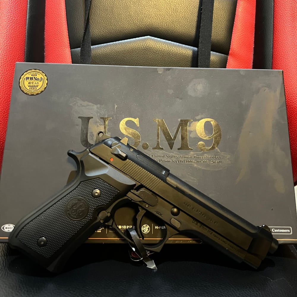 Tokyo Marui U.S M9 GBB Airsoft – Gas Blowback Pistol 6mm Semi Auto - Gambar 8