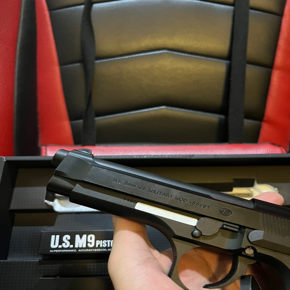 Tokyo Marui U.S M9 GBB Airsoft – Gas Blowback Pistol 6mm Semi Auto - Gambar 10