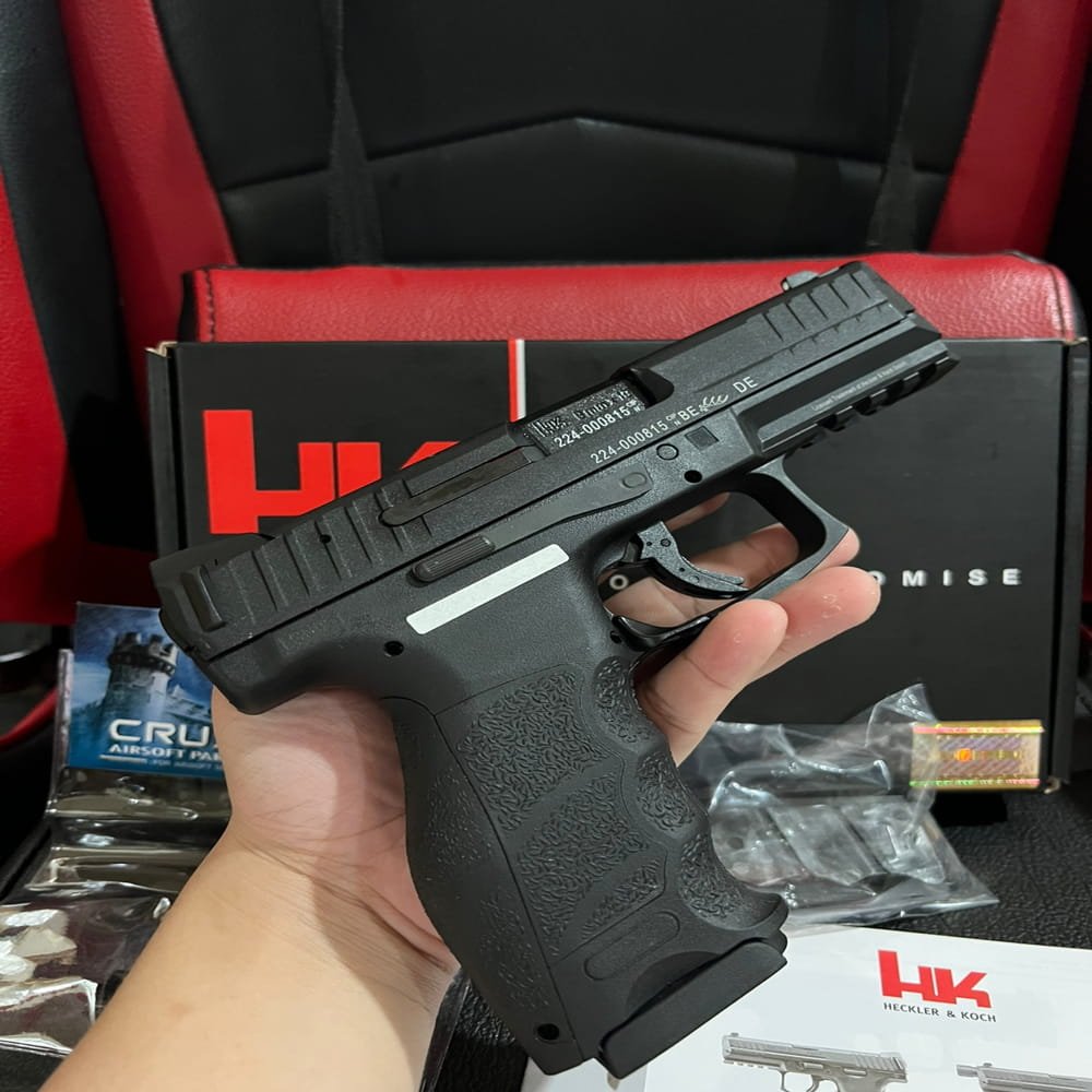 Umarex / VFC H&K VP9 GBB Airsoft – Fully Engraved Licensed Gas Blowback Pistol 6mm - Gambar 6