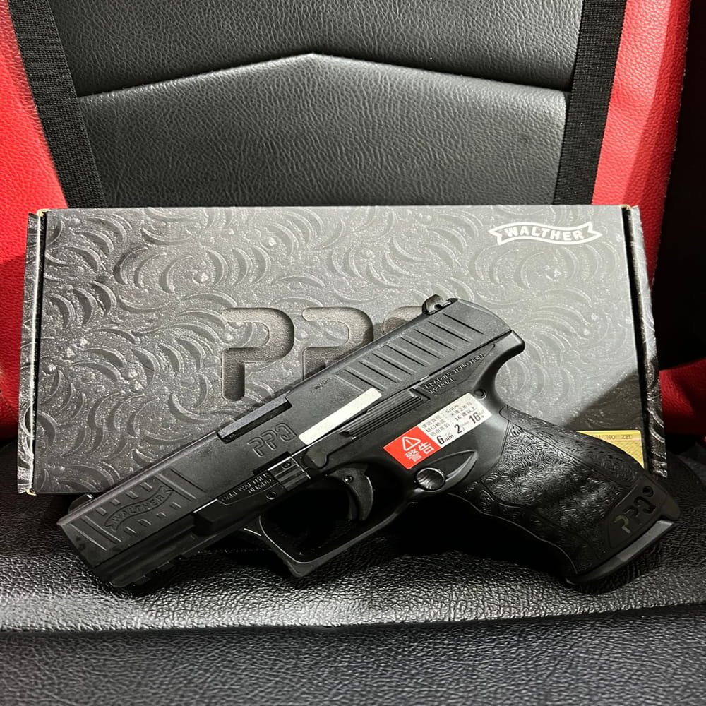 Umarex Walther PPQ M2 GBB Airsoft Pistol (by VFC) – 6mm Gas Blowback Black