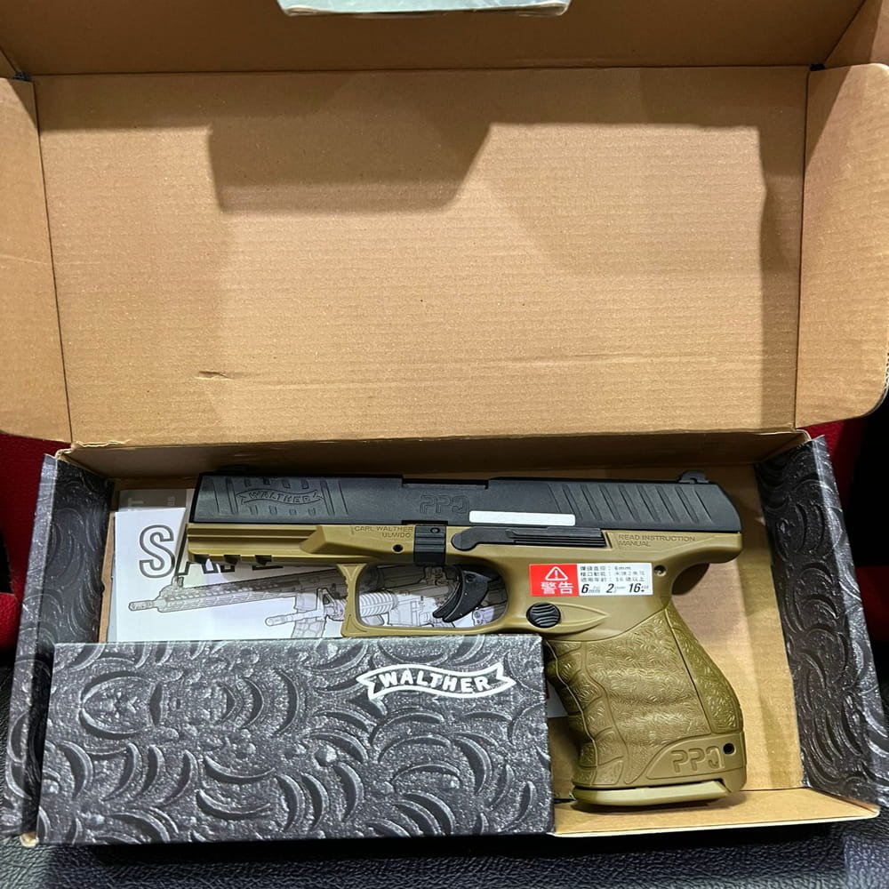 Umarex Walther PPQ M2 GBB Airsoft Pistol – Licensed Walther Gas Blowback 6mm