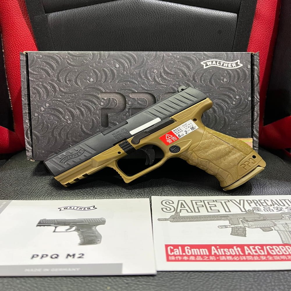Umarex Walther PPQ M2 GBB Airsoft Pistol – Licensed Walther Gas Blowback 6mm - Gambar 5