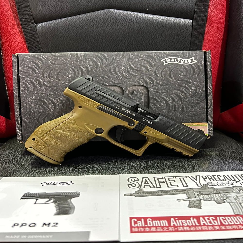Umarex Walther PPQ M2 GBB Airsoft Pistol – Licensed Walther Gas Blowback 6mm - Gambar 6