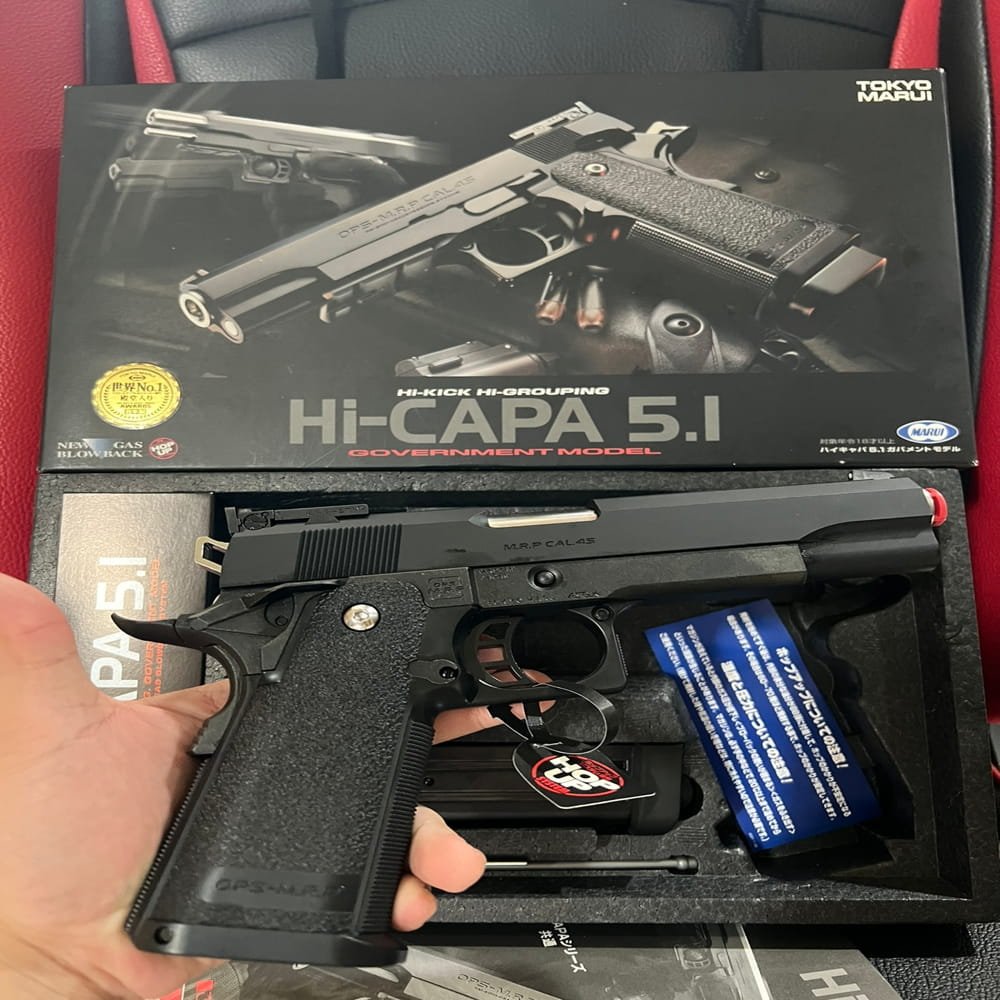 Tokyo Marui G17 Gen 4 GBB – Pistol Gas Blowback Full Metal - Gambar 4