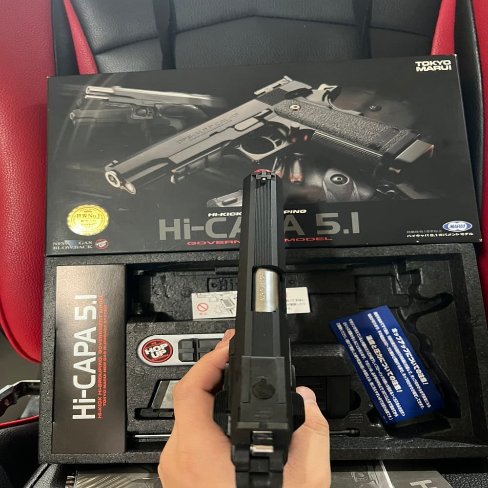 Tokyo Marui G17 Gen 4 GBB – Pistol Gas Blowback Full Metal - Gambar 3
