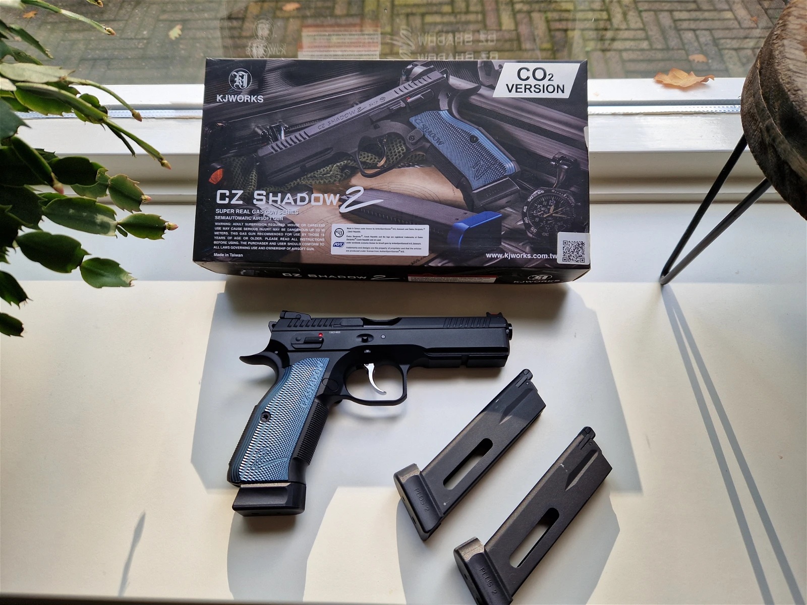 Pistol Airsoft Gun KJW CZ Shadow 2