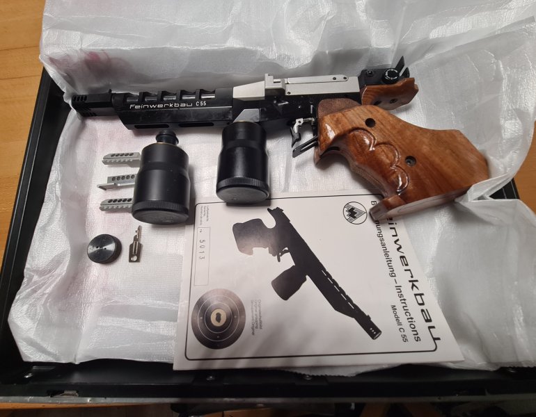 Feinwerkbau C55 Match Air Pistol - Gambar 4