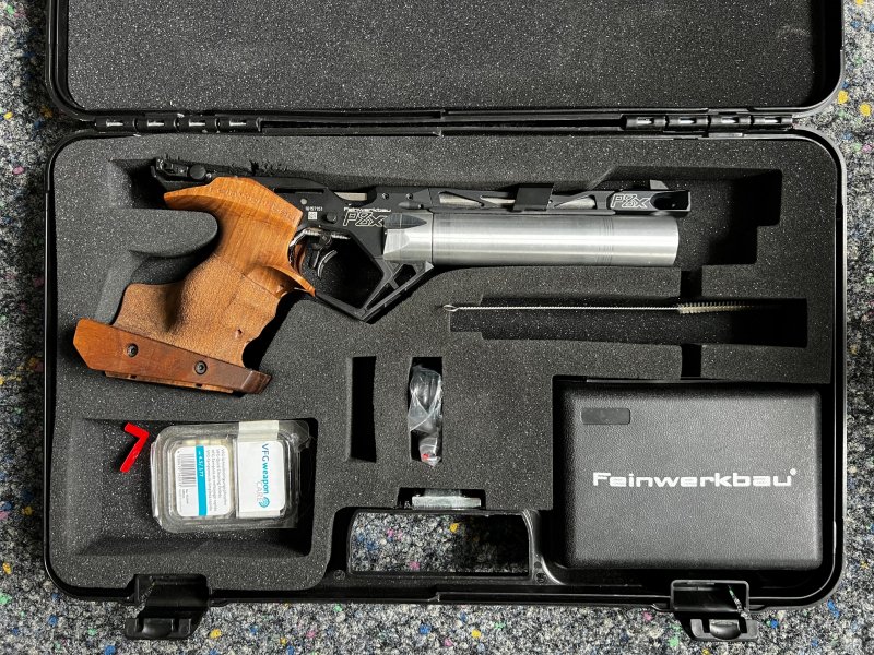 Feinwerkbau P8X Match Air Pistol - Gambar 7