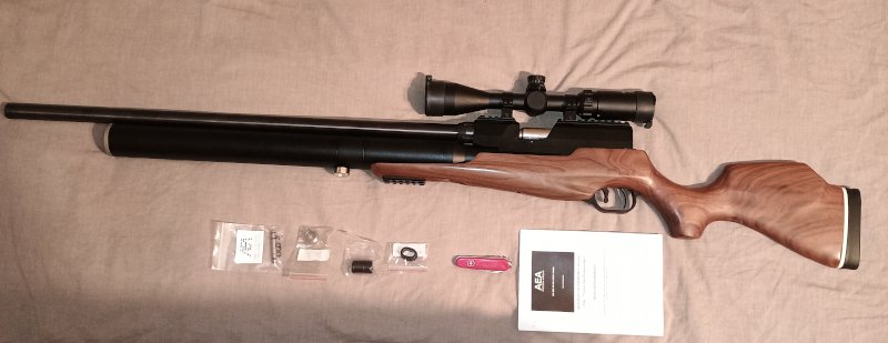 AEA Zeus Air Rifle F-Version Cal .68 - Gambar 3