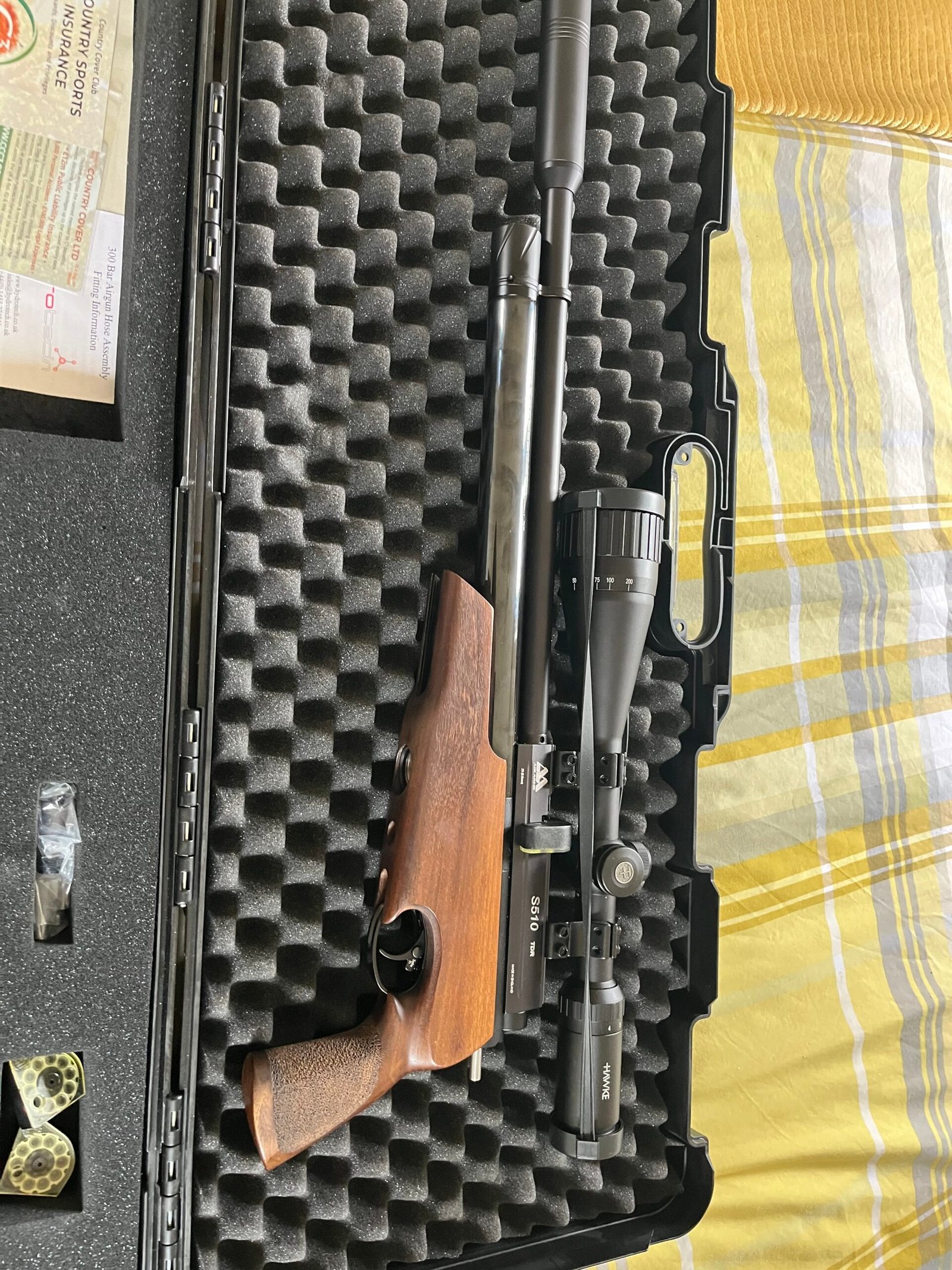 Air Arms S510 R Ultimate Sporter Walnut - Gambar 3