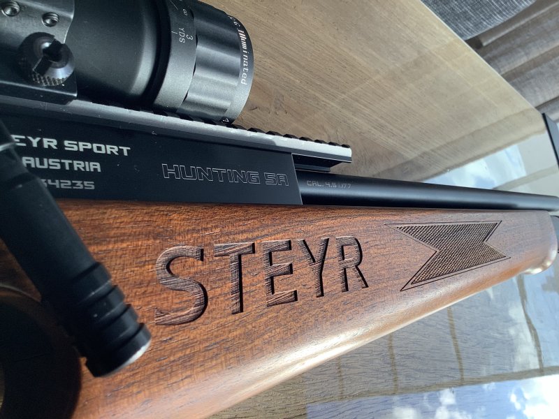 Steyr Hunting 5 Automatic Scout Air Rifle - Gambar 3