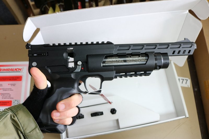 Weihrauch HW 44 .177 Air Pistol | PCP Air Pistol India - Gambar 3