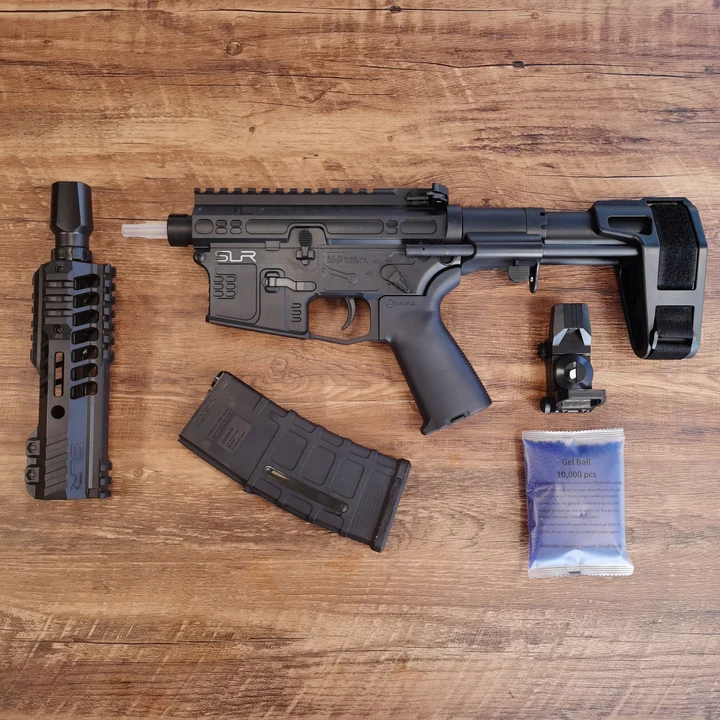 SLR AR Assault Rifle Gel Blaster - Gambar 7