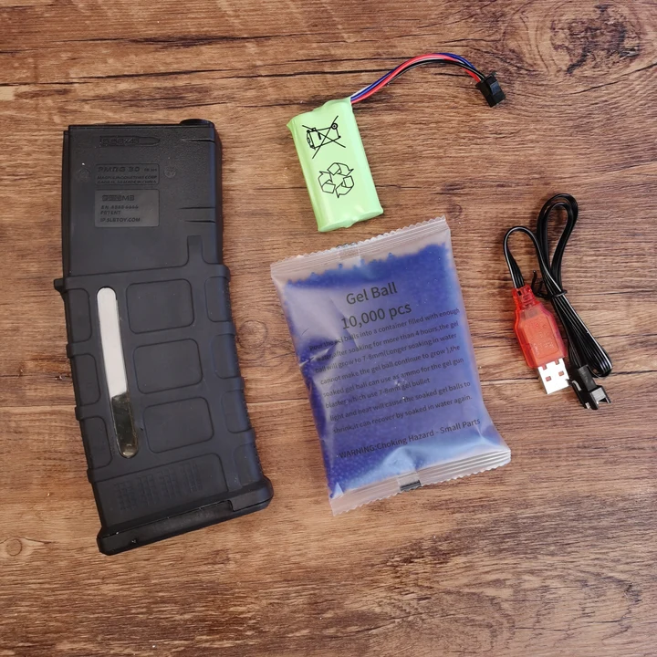 SLR AR Assault Rifle Gel Blaster - Gambar 9