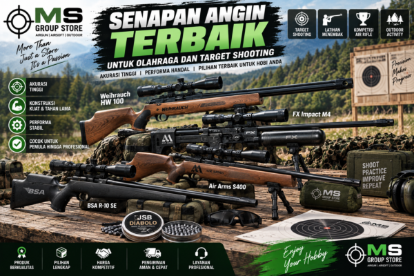 Senapan Angin Terbaik untuk Olahraga dan Target Shooting