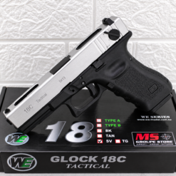 WE Glock 18 Gen3 Compact Pistol GBB Airsoft