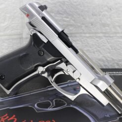 Alternative view of WE Beretta M84 Cheetah Silver Edition GBB Airsoft