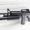 KWC Colt M4A1 dengan mock M203 dan bodi ABS Plastic