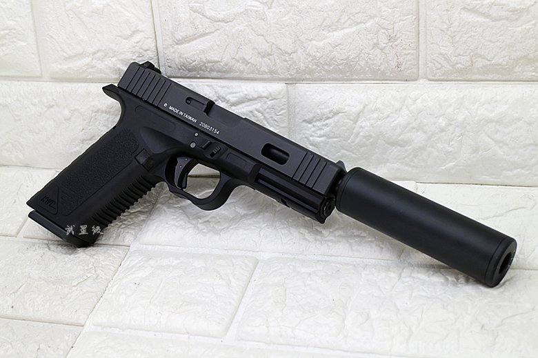 KWC Glock 17 G17 Pistol GBB CO2 Airsoft - Gambar 4