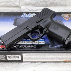 Pistol KWC Sigma SW40F berbahan ABS dengan magazen 12 rounds