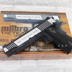 MILBRO Colt Rail Gun M1911 Tactical GBB CO2 Airsoft