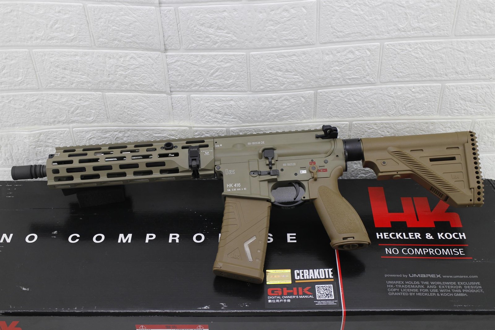 Steel Umarex GHK HK416A5 V3 GBBR Airsoft
