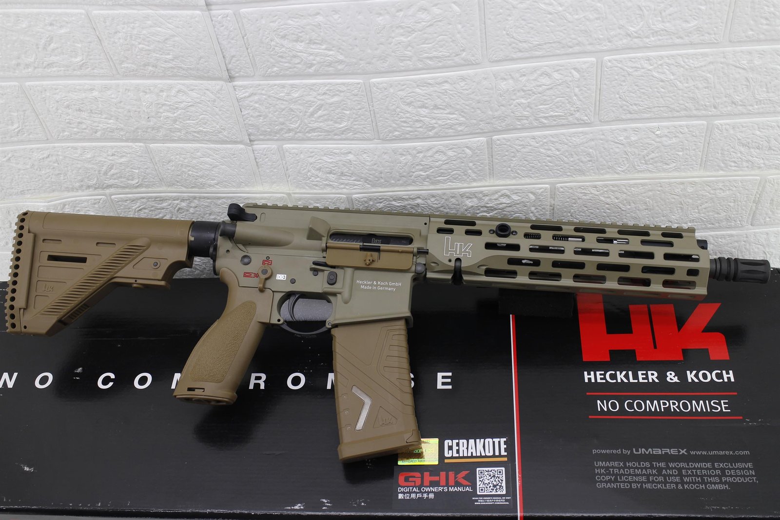 Steel Umarex GHK HK416A5 Assault Rifle GBBR Airsoft - Gambar 3