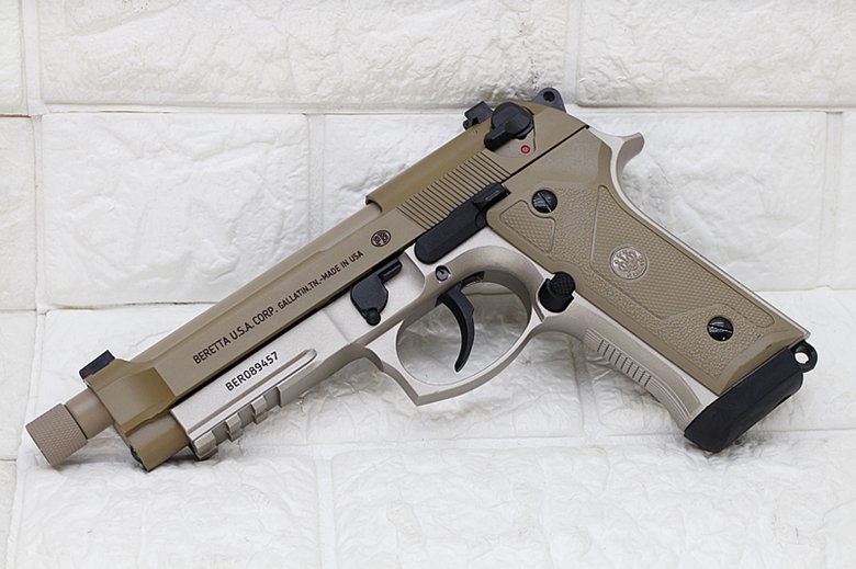UMAREX SRC Beretta M9A3 GBB Airsoft Engraved Version dengan Aluminum Alloy Construction