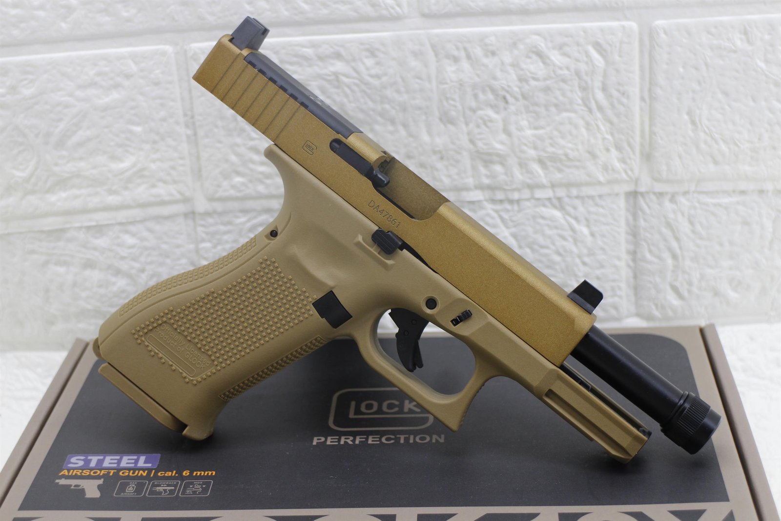 Steel UMAREX SRC Glock 19X G19X GEN5 MOS Compact CCW Pistol GBB Airsoft - Gambar 4