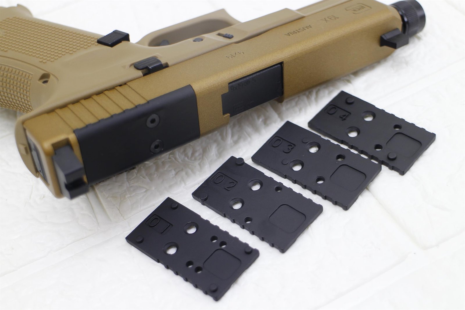 Steel UMAREX SRC Glock 19X G19X GEN5 MOS Compact CCW Pistol GBB Airsoft - Gambar 9