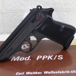 UMAREX VFC Walther PPK/S GBB Airsoft Engraved Version dengan Steel Outer Barrel